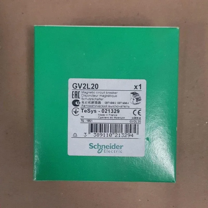 Автоматический выключатель Telemecanique GV2-L20 Magnetic Motor Circuit Breaker  — фото лота 1