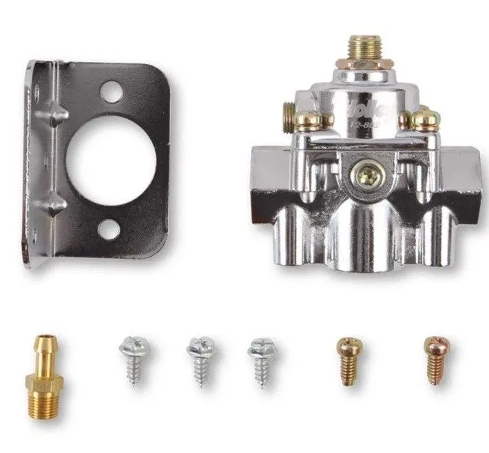 Трубопроводная арматура HOLLEY Fuel Pressure Regulator EFI By-Pass Style 60psi- 