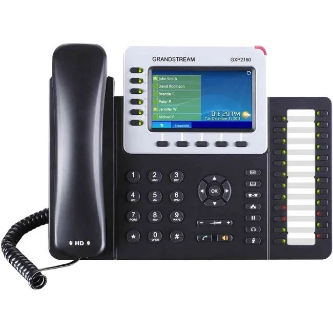 Grandstream GXP2160 IP Phone Corded/Cordless Corded Bluetooth Desktop