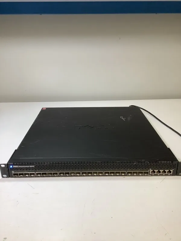 Коммутатор Dell PowerConnect 8024F 24-Port 10GbE SFP+ Network Switch w/ Dual AC