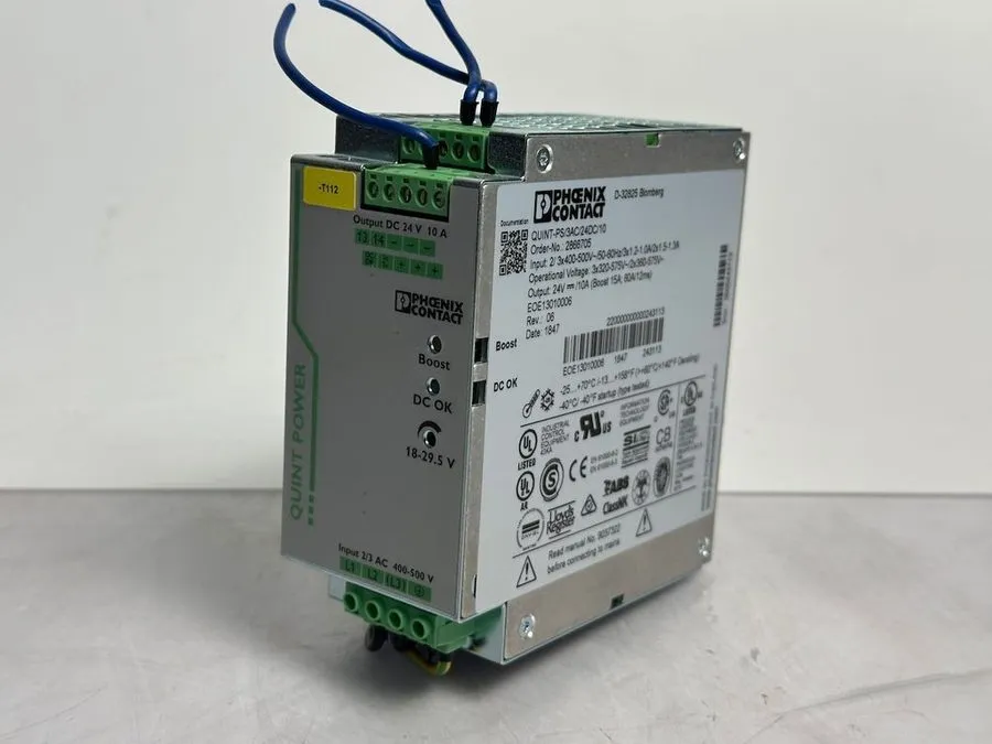 Блок питания PHOENIX Contact Power Supply QUINT-PS/3AC/24DC/10 2866705
