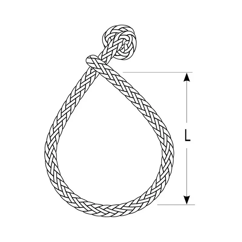 Такелажная скоба Ronstan Soft Shackle Size XL 12mm x 70mm w/Robline Line (DSH-12