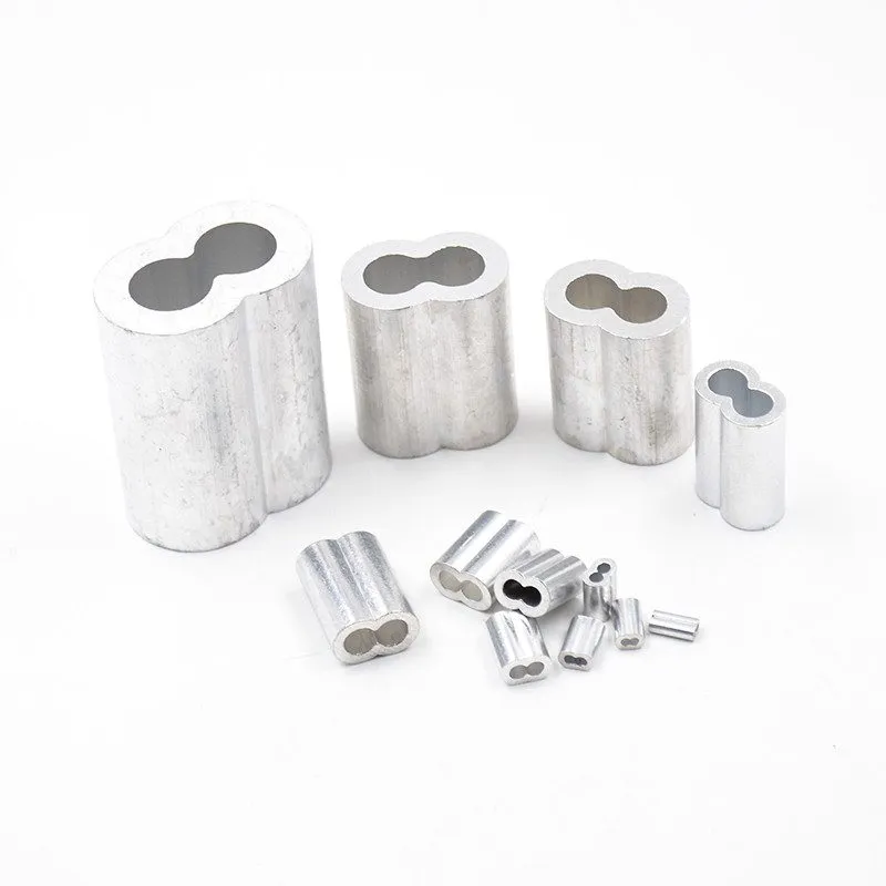 Складское оборудование 1-12mm Aluminium 8-Shaped Ferrules Wire Rope Stainless Ri — фото лота 2