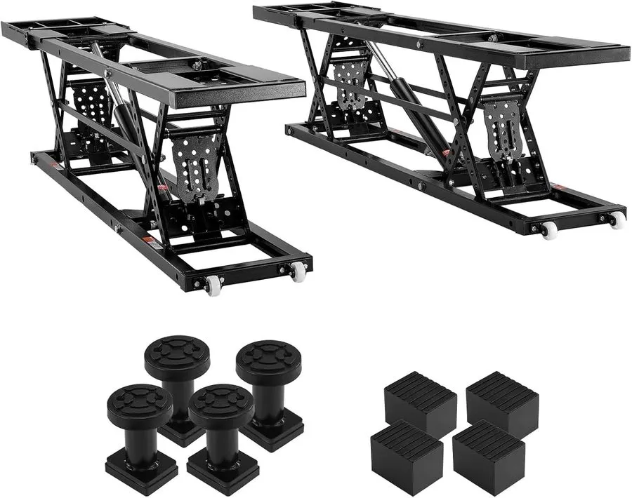 Автоподъёмник 5000lb Portable Car Lift, 9.06"-25.6" Range, Q235B Steel, Extended