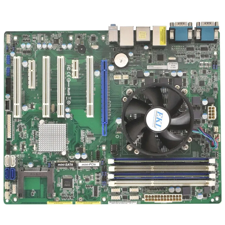 Материнская плата Nexcom NEX 980 Industrial Motherboard 1x i5-3570 8GB PC3 HDMI  — фото лота 1