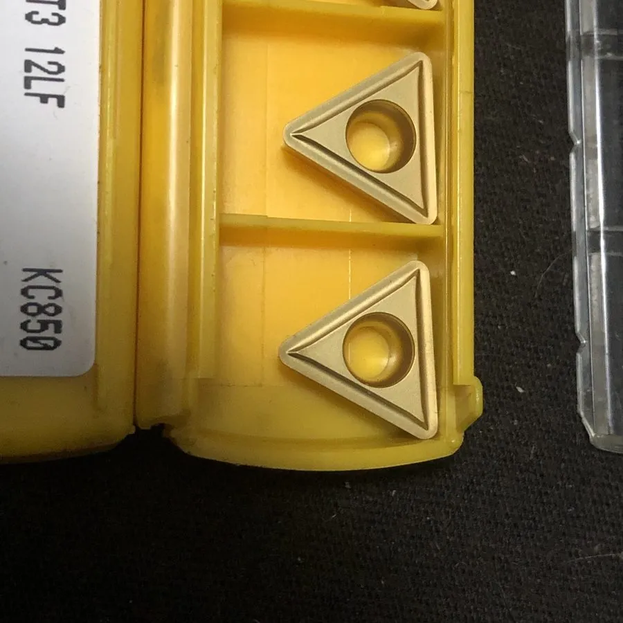 Режущий инструмент Kennametal TPMT3253LF KC850 Carbide Turning Insert TPMT 16T31 — фото лота 1