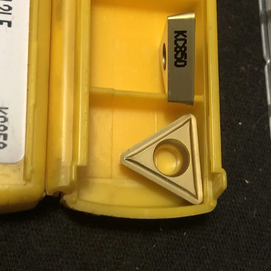 Режущий инструмент Kennametal TPMT3253LF KC850 Carbide Turning Insert TPMT 16T31 — фото лота 2