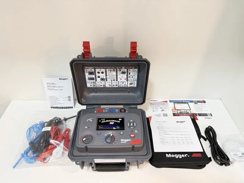 Тестер Megger MIT525/2 Advanced Digital Insulation Resistance Tester, 5 kV — фото лота 2