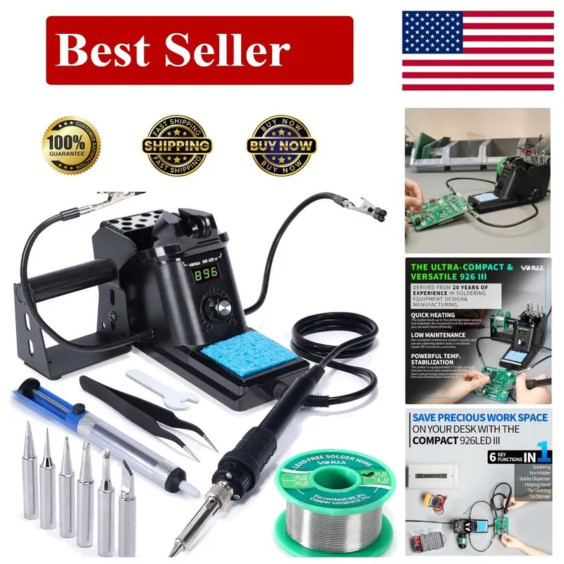 Паяльная станция Weller 70 Watt Digital Soldering Station WE1010NA