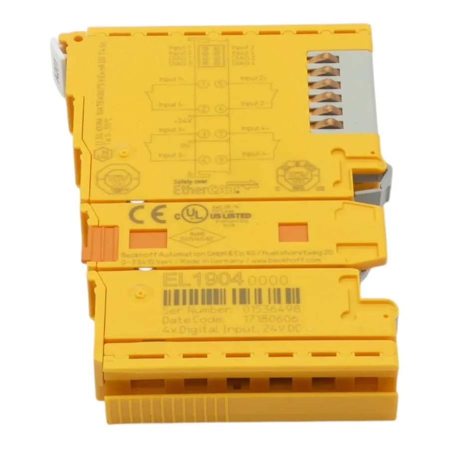 Модуль ввода-вывода BECKHOFF EL1904, ETHERCAT TERMINAL #341866