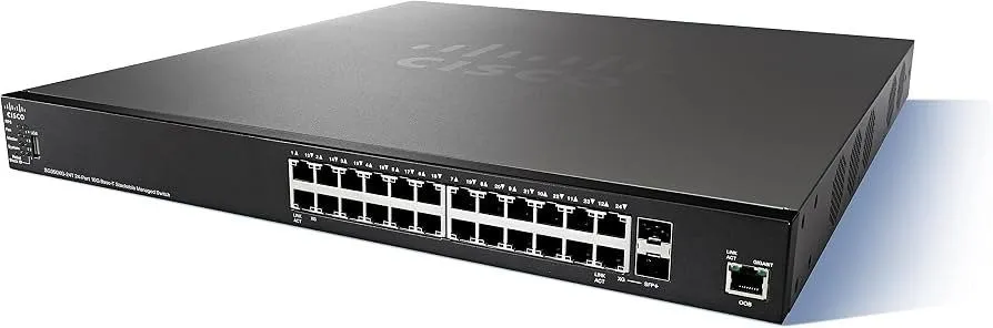 Коммутатор Cisco SG350-28MP 28-Port Gigabit Ethernet PoE Managed Switch