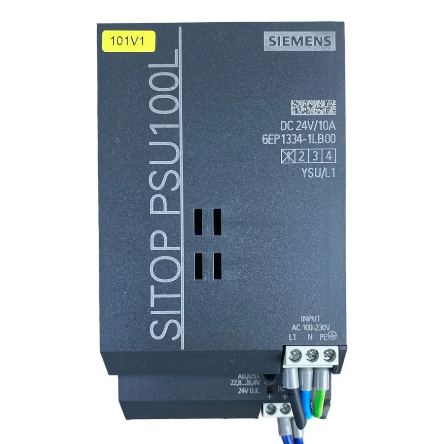 Блок питания Siemens 6EP1334-1LB00 SITOP PSU100L Power Supply DC 24V/10A **PARTS