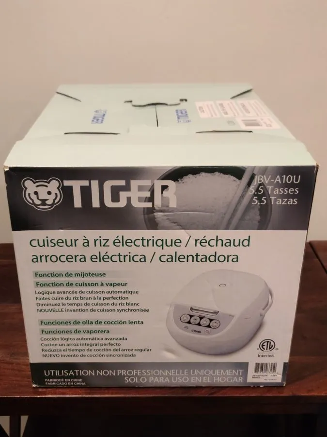 Рисоварка TIGER JBV-A10U 5.5-Cup (Uncooked) Micom Rice Cooker and Warmer with Ta