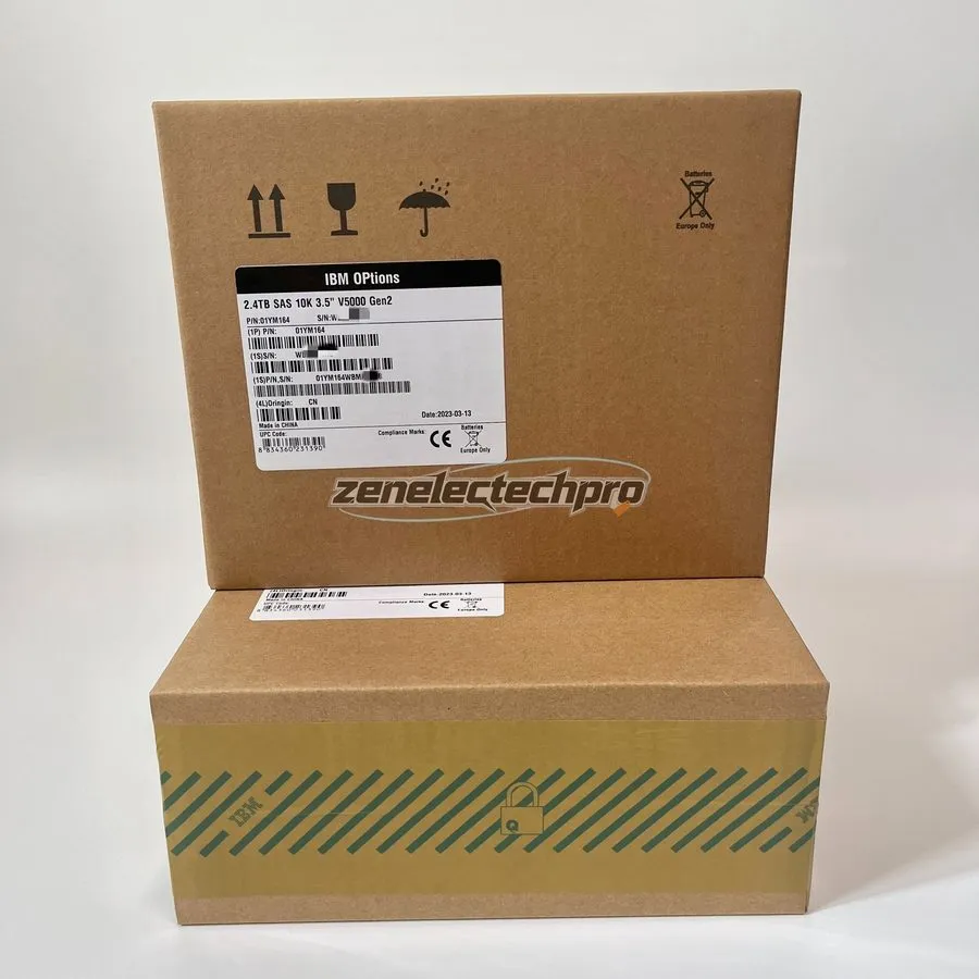 Жёсткий диск IBM 2.4TB 01YM164 01YM166 01YM178 10K SAS 12Gb 2076 AH75 92F HDD Ha