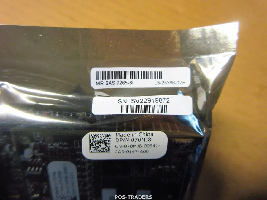 Контроллер LSI MEGARAID SAS 9265-8I 6GB SAS 8-PORT RAID 1GB CONTROLLER CARD NO B