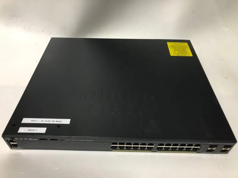 Коммутатор Cisco 2960-X Series 24 Port 370W PoE+ Switch, WS-C2960X-24PD-L