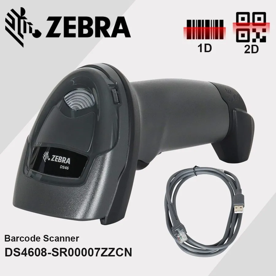 Сканер штрих-кода Zebra DS4608-SR00007ZZCN Imager Area-imaging 1D 2D USB Handhel