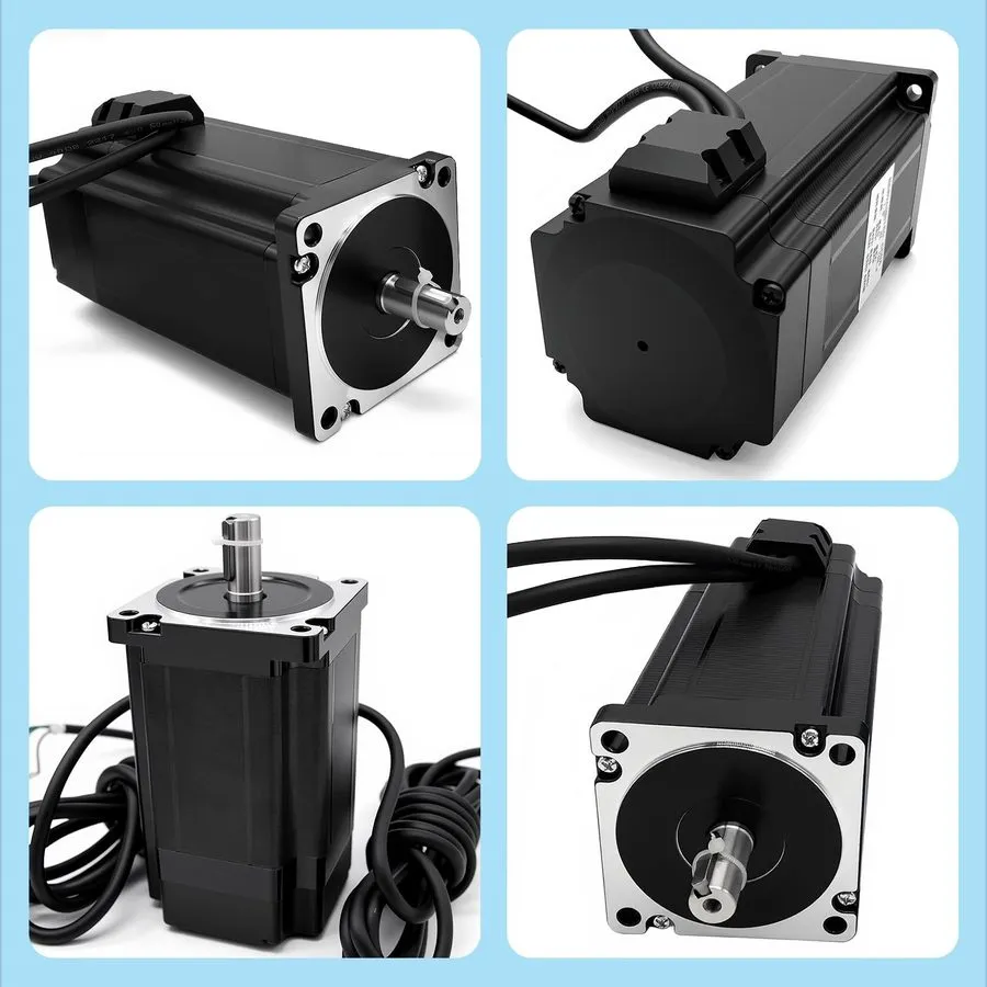 Шаговый двигатель Nema 34 Closed Loop Stepper Motor Kit 8.5Nm/1203.7oz.in 1000 L — фото лота 1