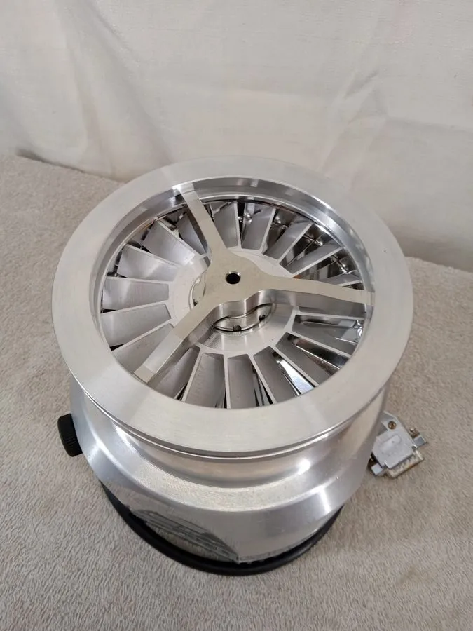 Насос Edwards nEXT240D 160W Turbomolecular Vacuum Pump w/Air Cooler & Extras — фото лота 1