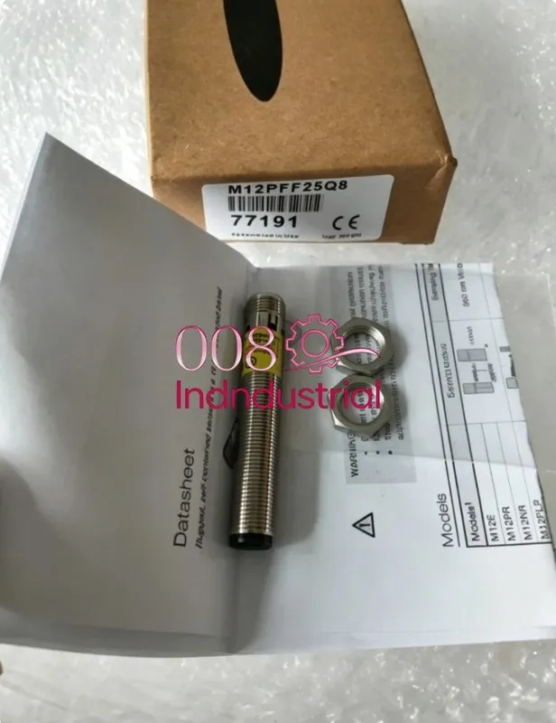Фотоэлектрический датчик BANNER Photoelectric Sensor, M12PFF25Q8, M12 4-Pin, 10-