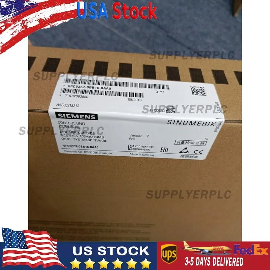 Стойка ЧПУ Siemens 6FC5357-0BB15-0AA0 SINUMERIK 840DDE CNC hardware