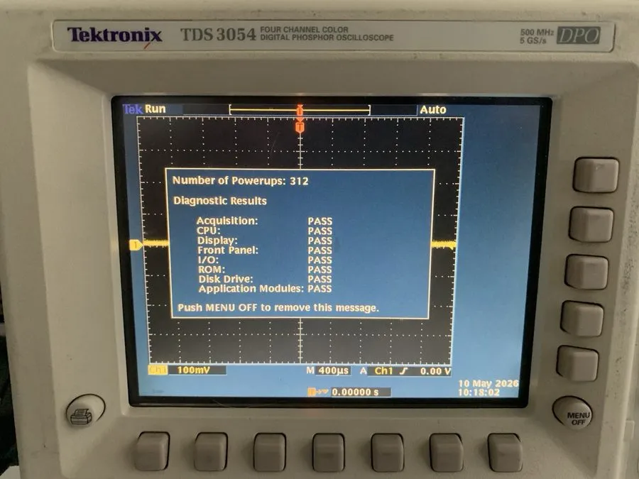 Осциллограф Tektronix TDS3054 4 CH DPO Oscilloscope 500MHz 5GSa/s, TRG FFT