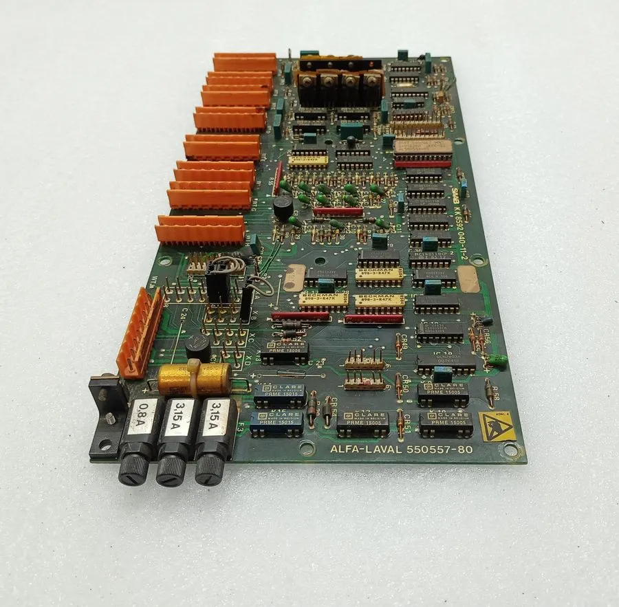 Климатическое оборудование ALFA-LAVAL 550557-80 Printed Circuit Card 8592 040-62 — фото лота 1