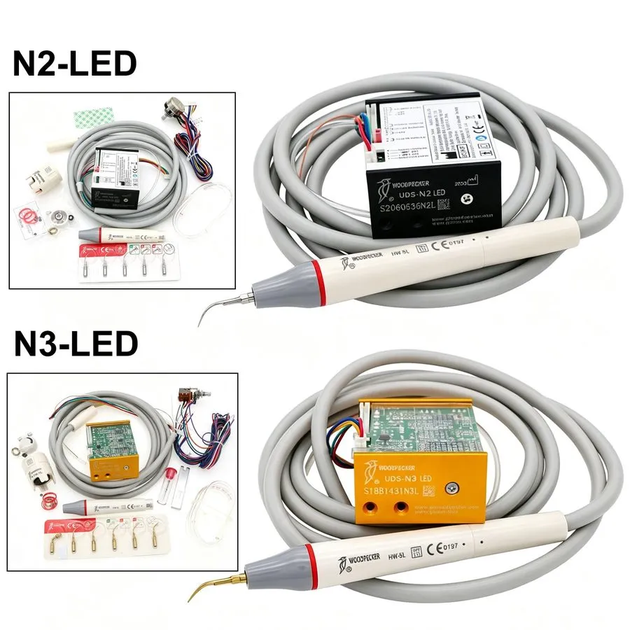 Стоматологический наконечник Woodpecker Dental Ultrasonic Piezo Scaler Built-in — фото лота 1