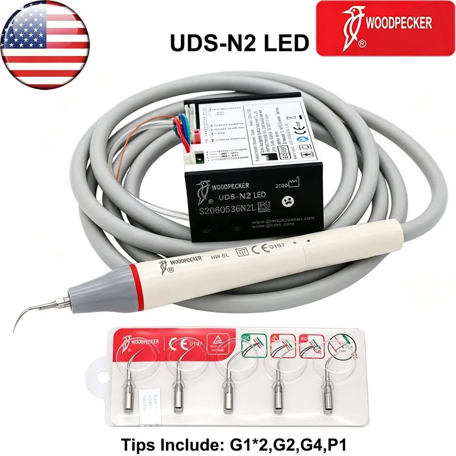 Стоматологический наконечник Woodpecker Dental Ultrasonic Piezo Scaler Built-in — фото лота 2