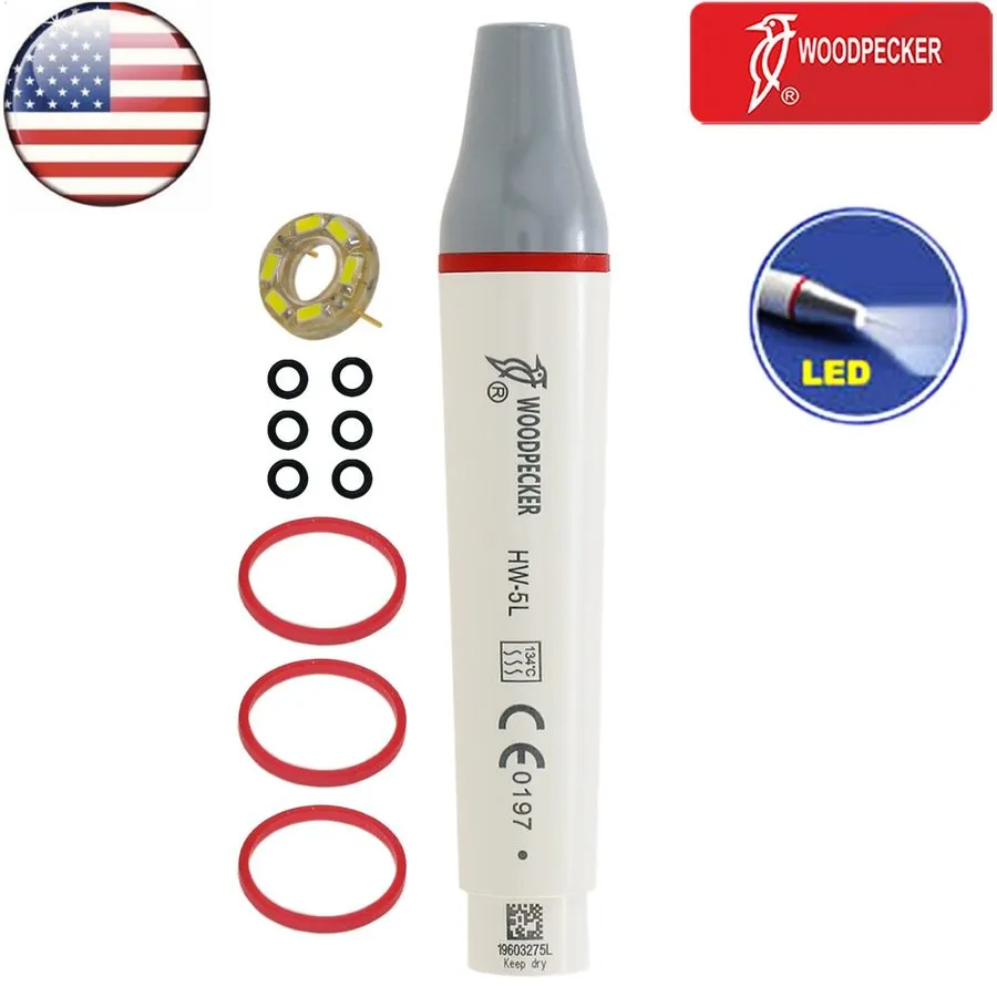 Стоматологический наконечник Woodpecker Dental Ultrasonic Piezo Scaler Built-in — фото лота 4