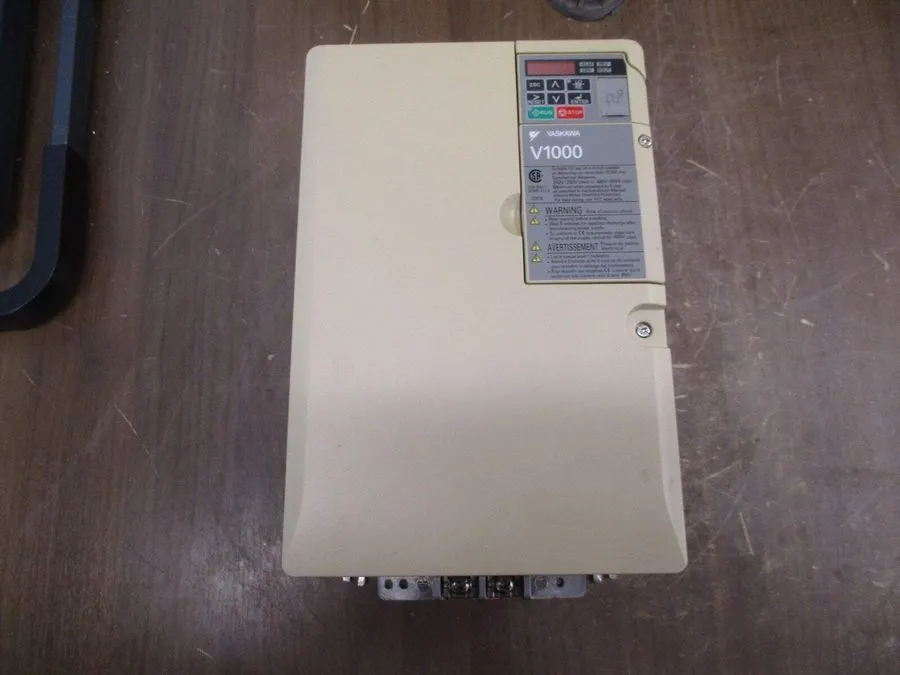 Частотный преобразователь Yaskawa V1000 CIMR-VU4A0038FAA 380-480V AC VFD Drive #