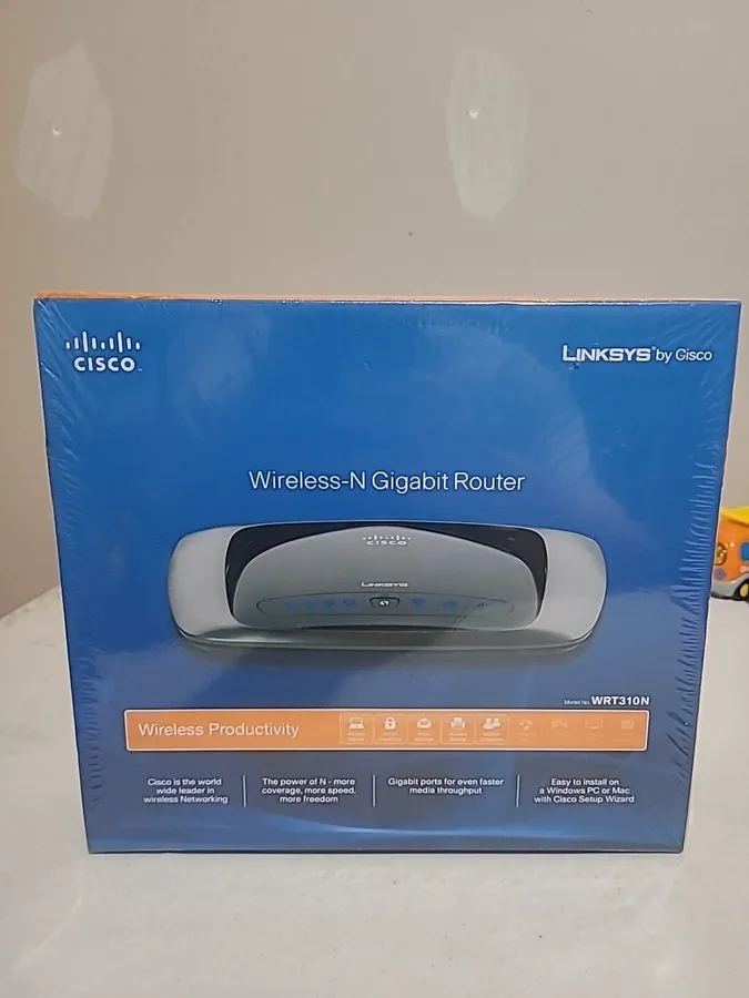 Маршрутизатор Cisco WRT310N 6.75 Mbps 4-Port Gigabit Wireless N Router