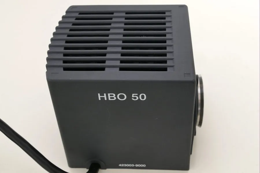 Микроскоп Zeiss Axioskop Light HBO 50 With Collector 423003-9000 Axiovert Axio M — фото лота 3