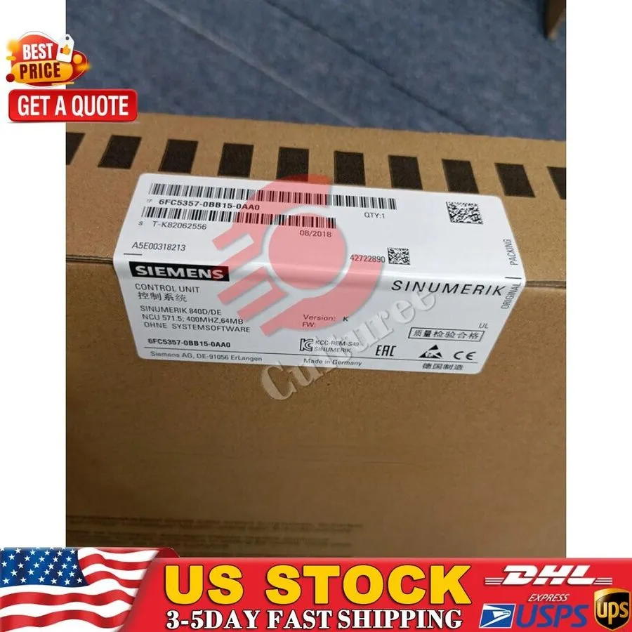 Стойка ЧПУ Siemens 6FC5357-0BB15-0AA0 SINUMERIK 840DDE CNC hardware