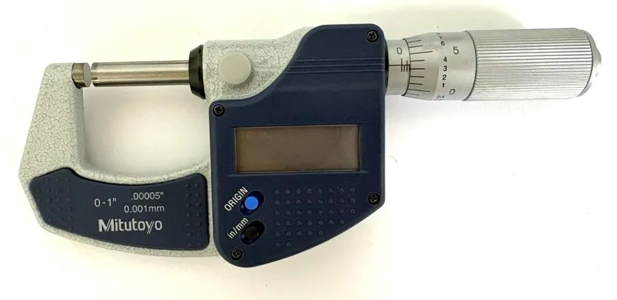 Микрометр MITUTOYO " DIGIMATIC MDC-LITE FRICTION THIM MICROMETER .0005"