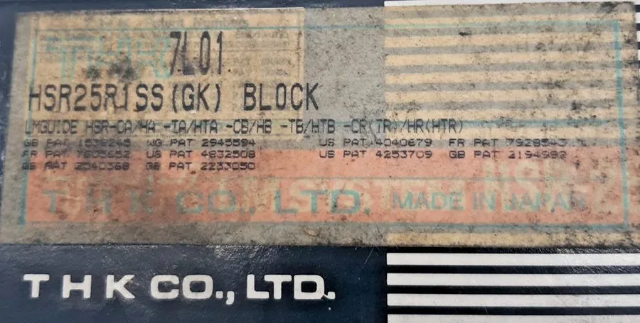 Линейная направляющая THK HSR25 / HSR25R1SS(GK) Linear Guide Block