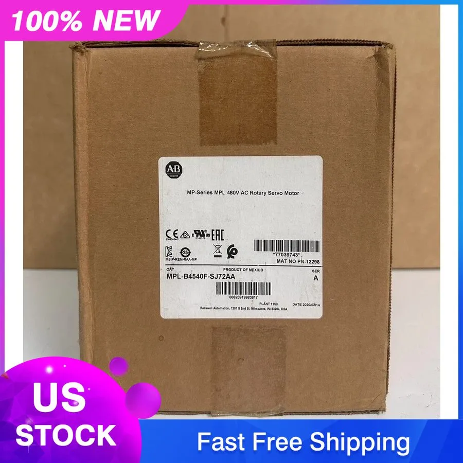 Серводвигатель MPL-B4540F-SJ72AA ALLEN BRADLEY Servo Motor