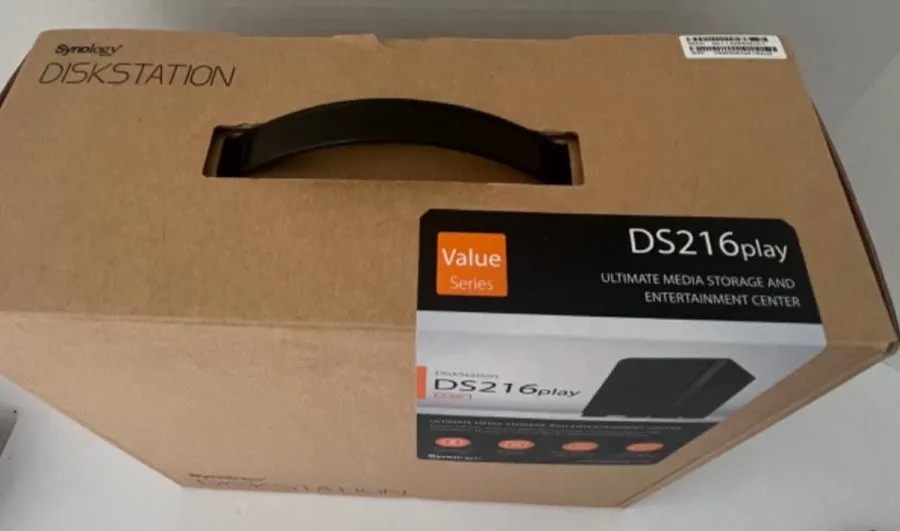 Сетевое хранилище SYNOLOGY DiskStation DS216play 2 Bay Network-Attached Storage — фото лота 1