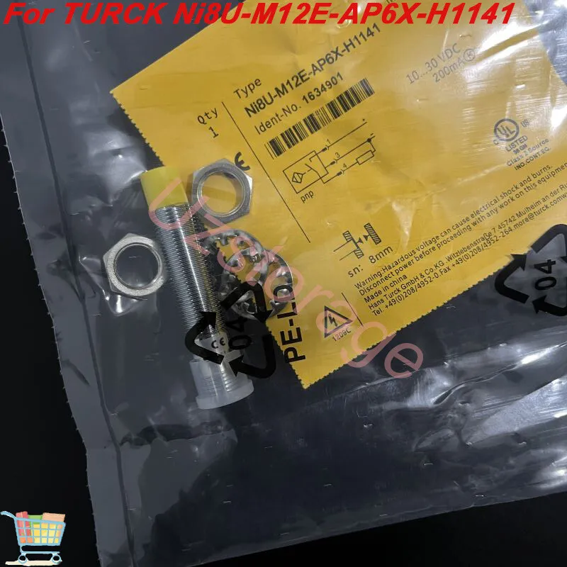 Датчик приближения TURCK Proximity Sensor Ni8U-M12E-AP6X-H1141 1644144 — фото лота 1