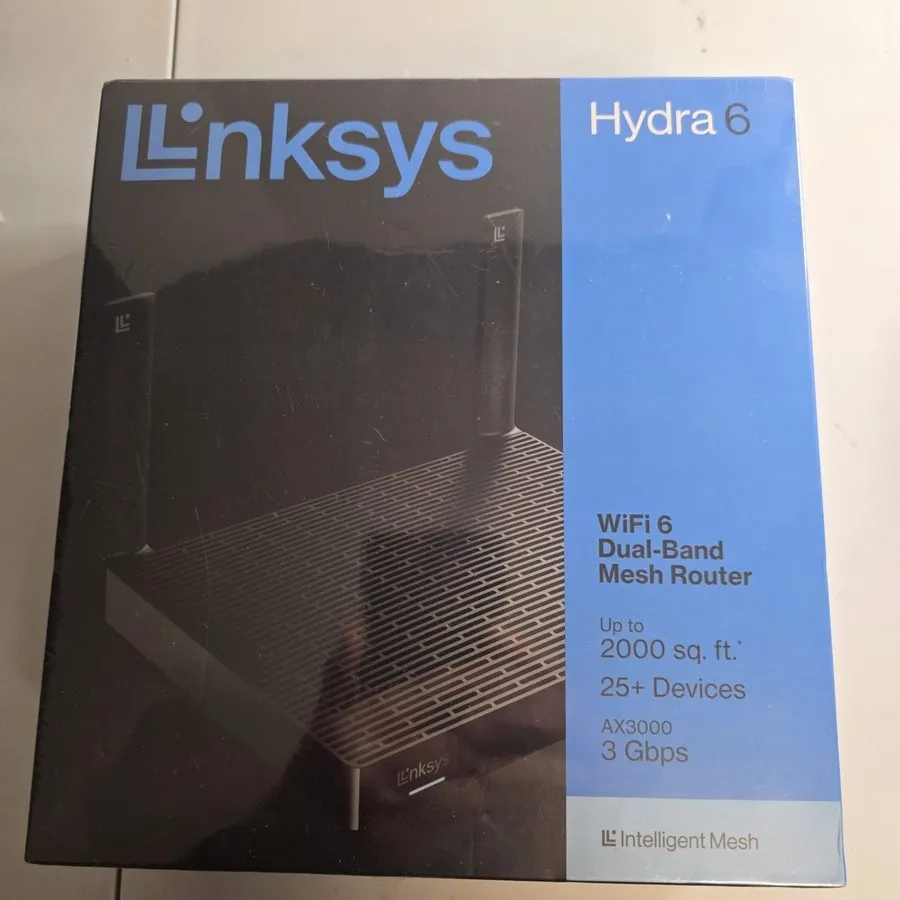 Маршрутизатор Linksys Hydra 6 WiFi 6 Dual Band Mesh Router AX3000 MR2000 — фото лота 1