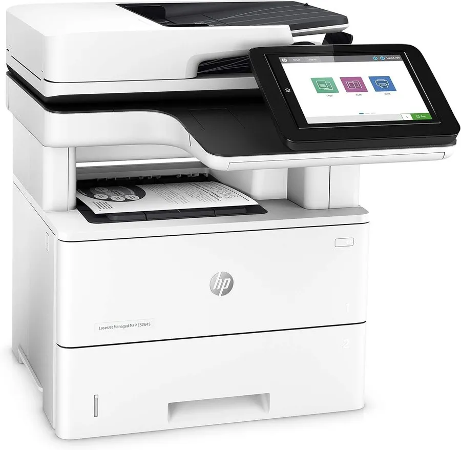 Лазерный принтер Hp LaserJet E52645DN Black & White All-In-One Laser Printer 40k — фото лота 1
