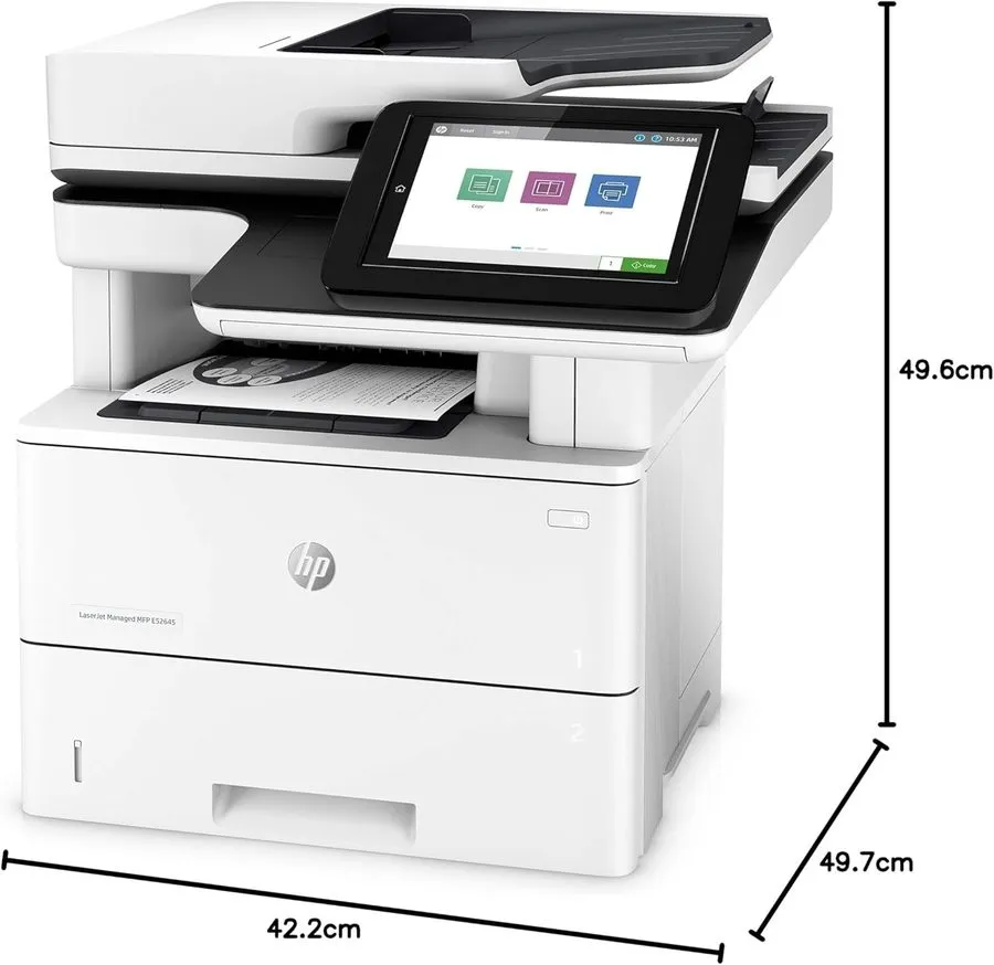 Лазерный принтер Hp LaserJet E52645DN Black & White All-In-One Laser Printer 40k — фото лота 2