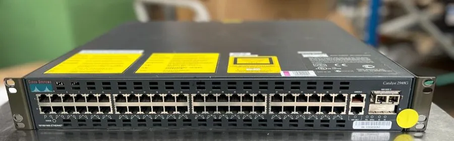 Коммутатор Cisco Catalyst 2948G 48 Port Ethernet Switch WS-C2948G