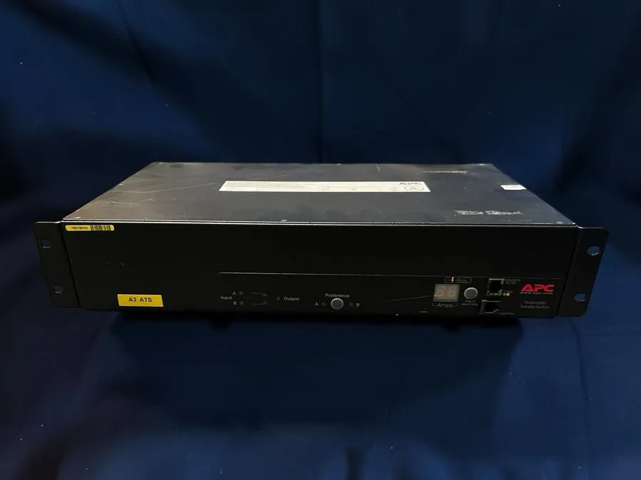 Энергооборудование APC AP7731 30A 208V 2U Rack Automatic Transfer Switch ATS L6- — фото лота 1