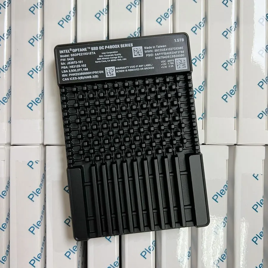 SSD-накопитель Intel Optane DC P4800X 1.5TB 2.5" U.2 NVME PCIe 6Gb/s SSDPE21K015