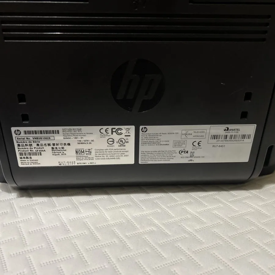 Лазерный принтер HP laserjet M201dw Laser Printer *Cleaned & Serviced COUNT 2,81 — фото лота 2