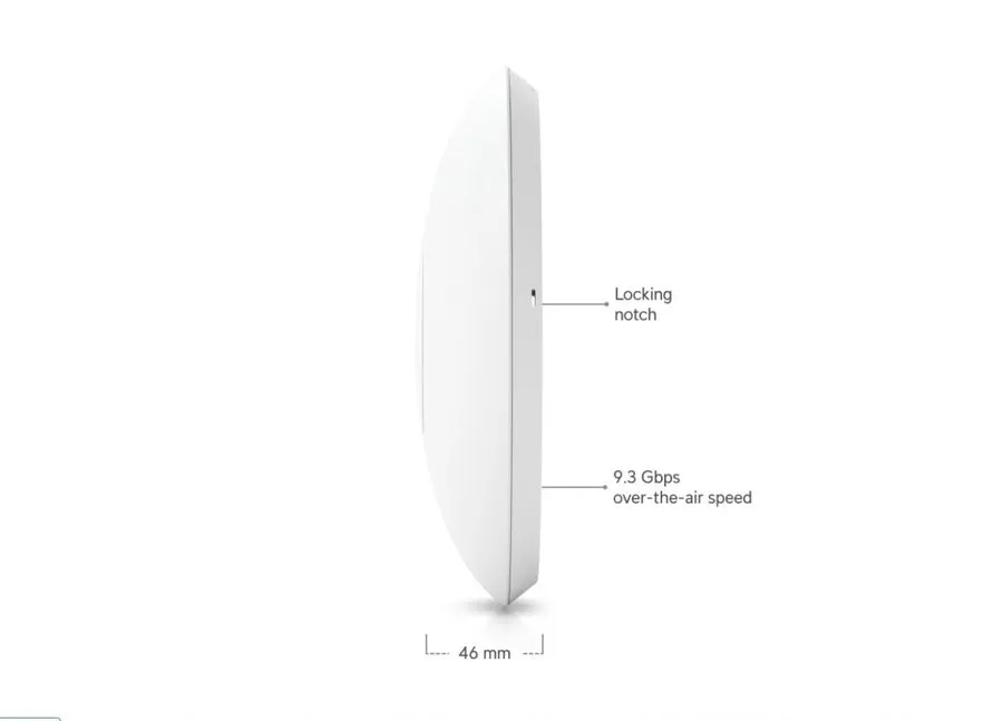 Точка доступа Wi-Fi Ubiquiti UniFi U7 Pro Tri-Band Wi-Fi 7 Access Point 2.5GbE P