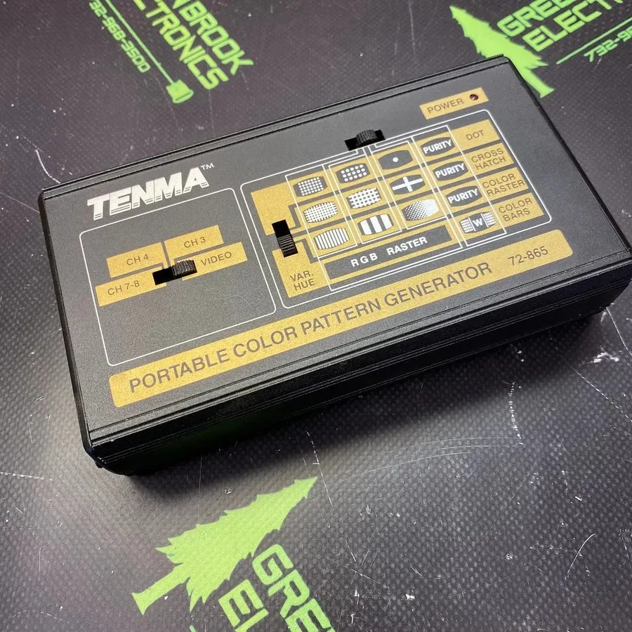 Тестер TENMA 72-865 Black Handheld Portable Color Pattern Generator (For Parts)