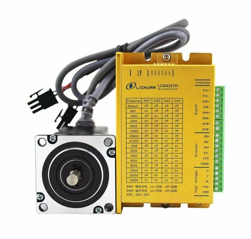 Шаговый двигатель NEMA23 2N.m 3phase easy servo Closed loop stepper motor drive 