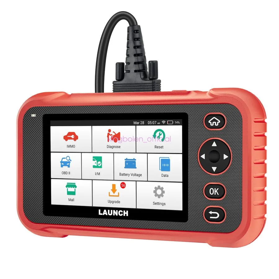 Диагностический сканер LAUNCH CRP IMMO OBDII Scanner er 3Reset Car Diagnostic To — фото лота 1